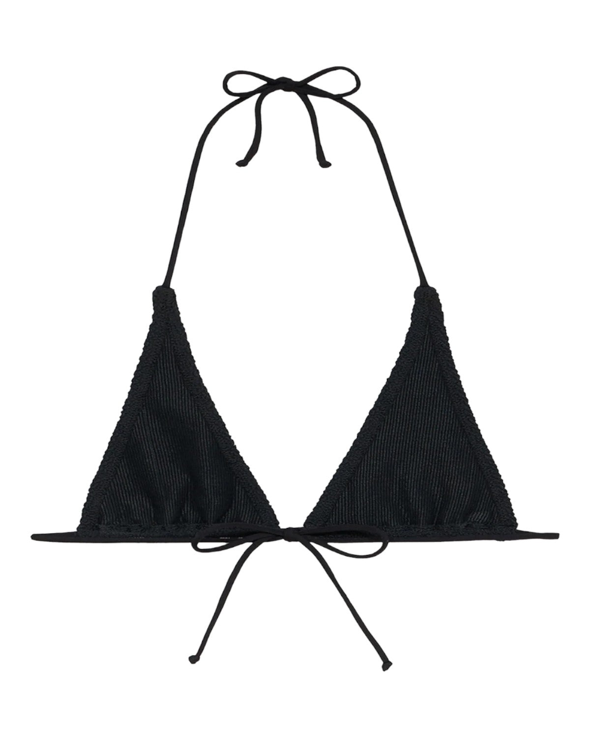 Triangolo en Crinkle Allongé Guiana