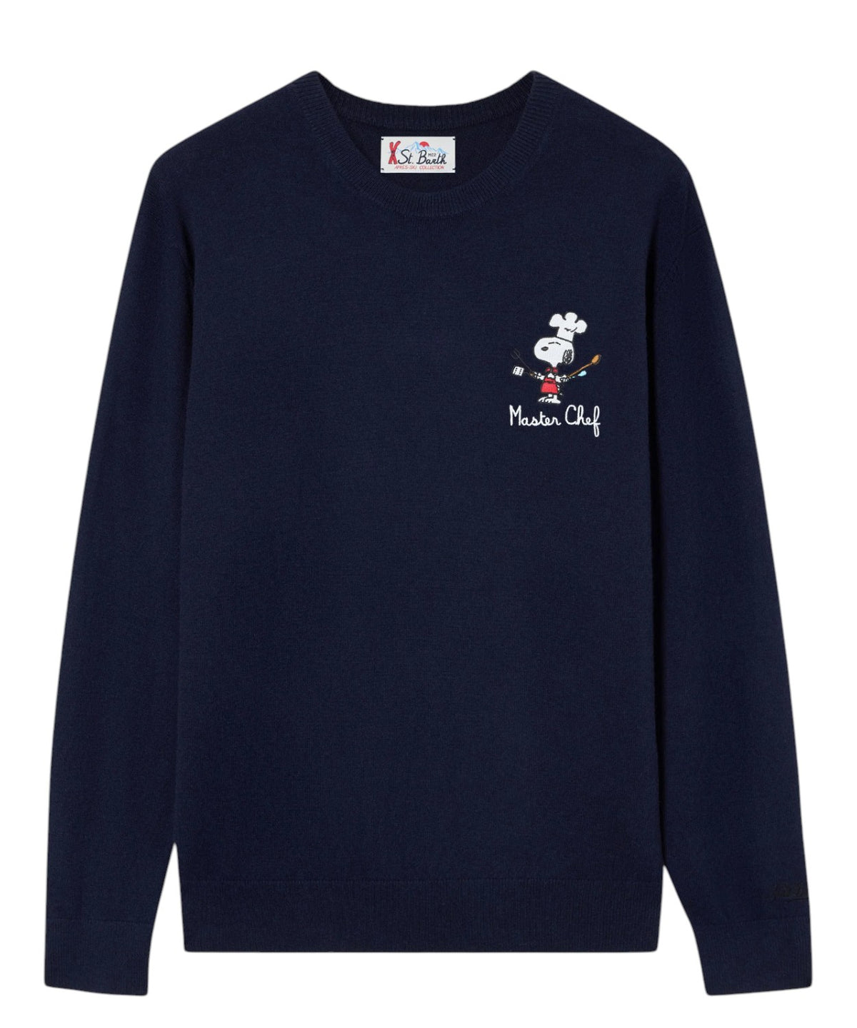 Mc2 Saint Barth Maglione Heron Light MC2 con Ricamo Snoopy Masterchef