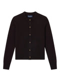 Cardigan SIERRA in Cashmere Tinta Unita con Bottoni