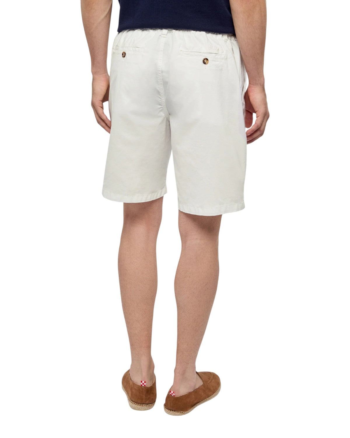 Bermuda Ischia en coton 100 % blanc