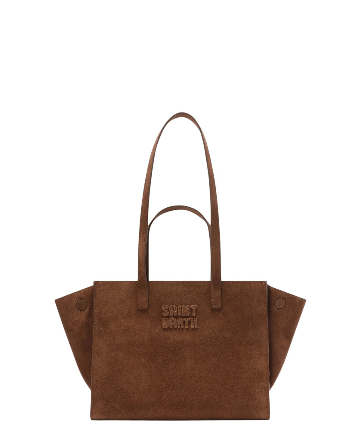 Mc2 Saint Barth Borsa Jour Midi in Suede con Logo