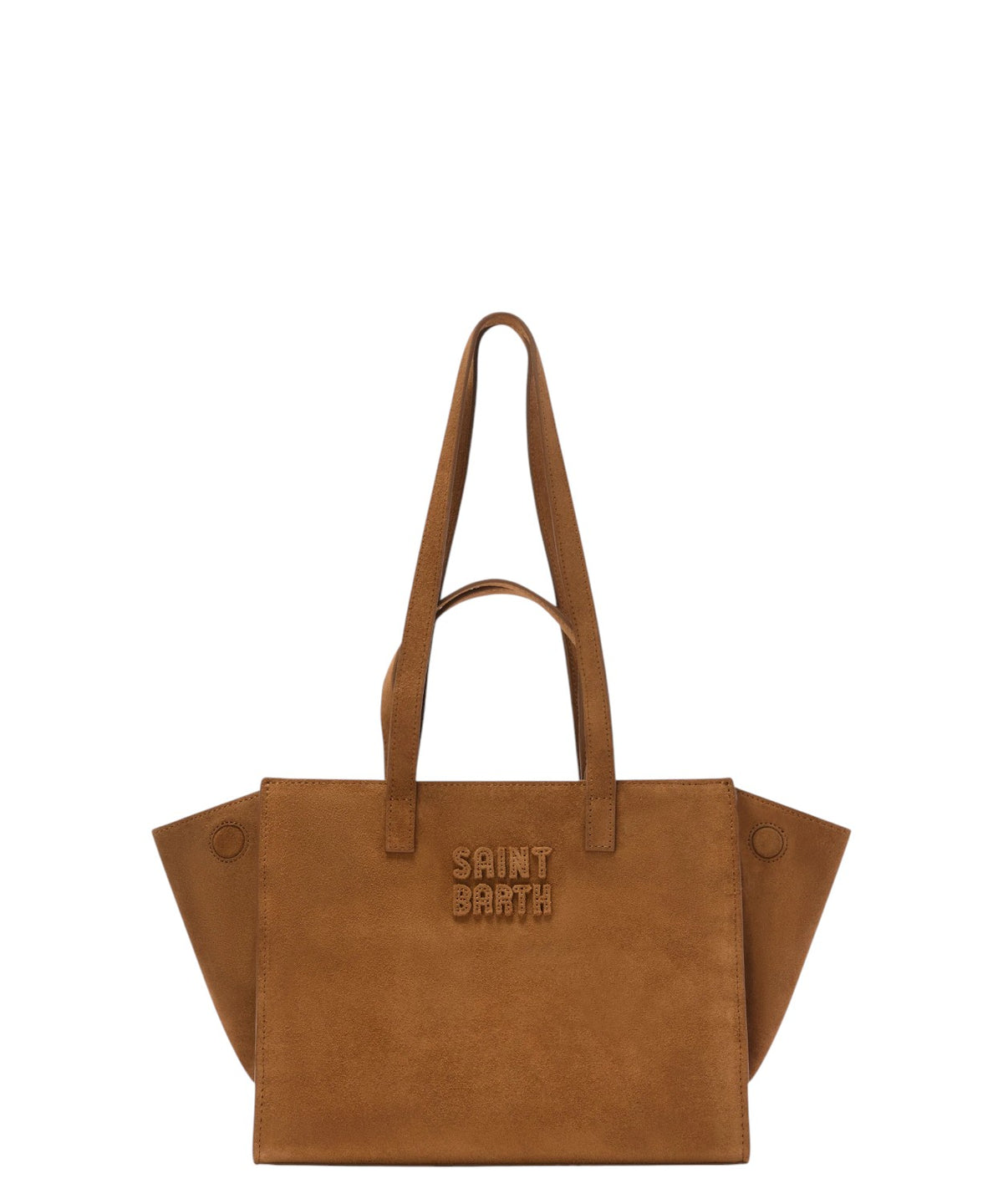 Mc2 Saint Barth Borsa Jour Midi in Suede con Logo