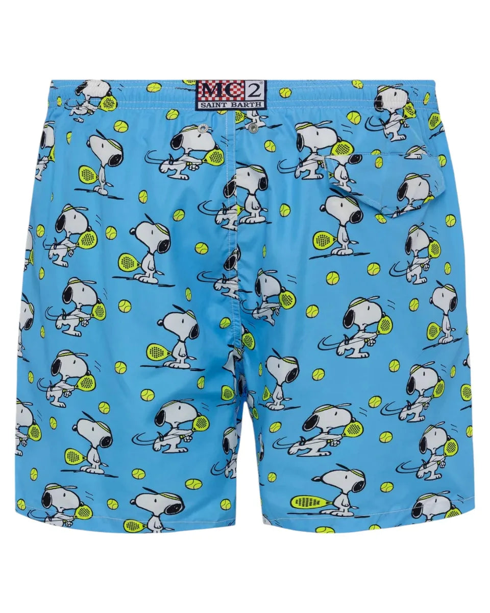 Costume Snoopy Azzurro-Mc2 Saint Barth-Costumi da bagno-Vittorio Citro Boutique