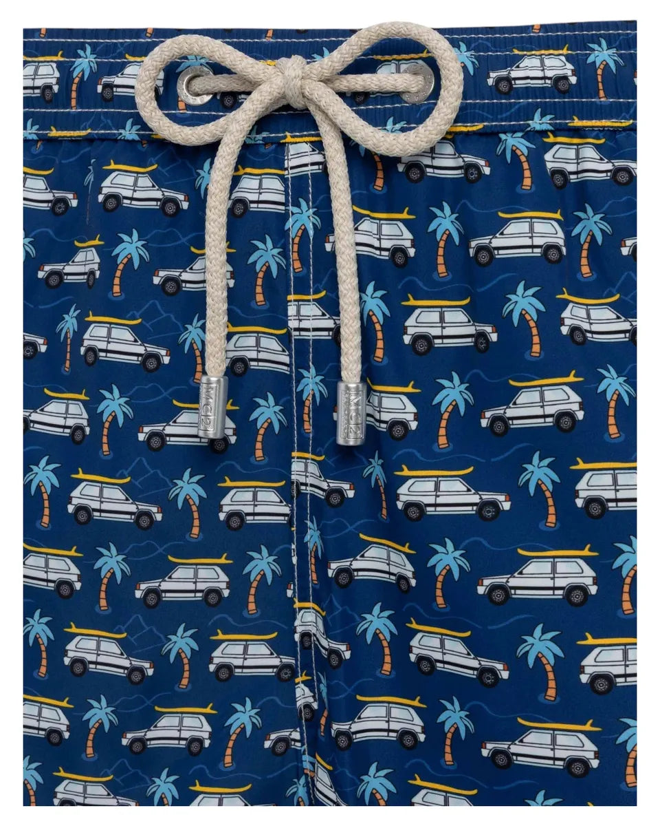 Costume Lighting Panda FIAT Edition Blu-Mc2 Saint Barth-Costumi da bagno-Vittorio Citro Boutique