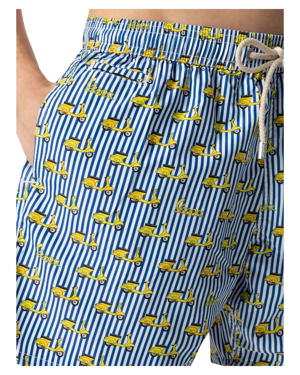 Costume Lighting Vespa Blu Navy-Mc2 Saint Barth-Costumi da bagno-Vittorio Citro Boutique