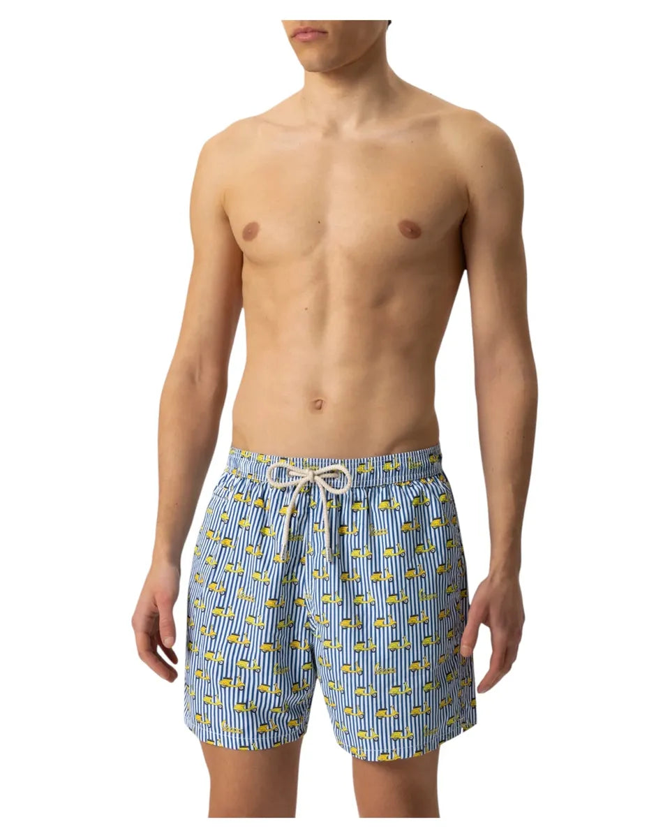 Costume Lighting Vespa Blu Navy-Mc2 Saint Barth-Costumi da bagno-Vittorio Citro Boutique