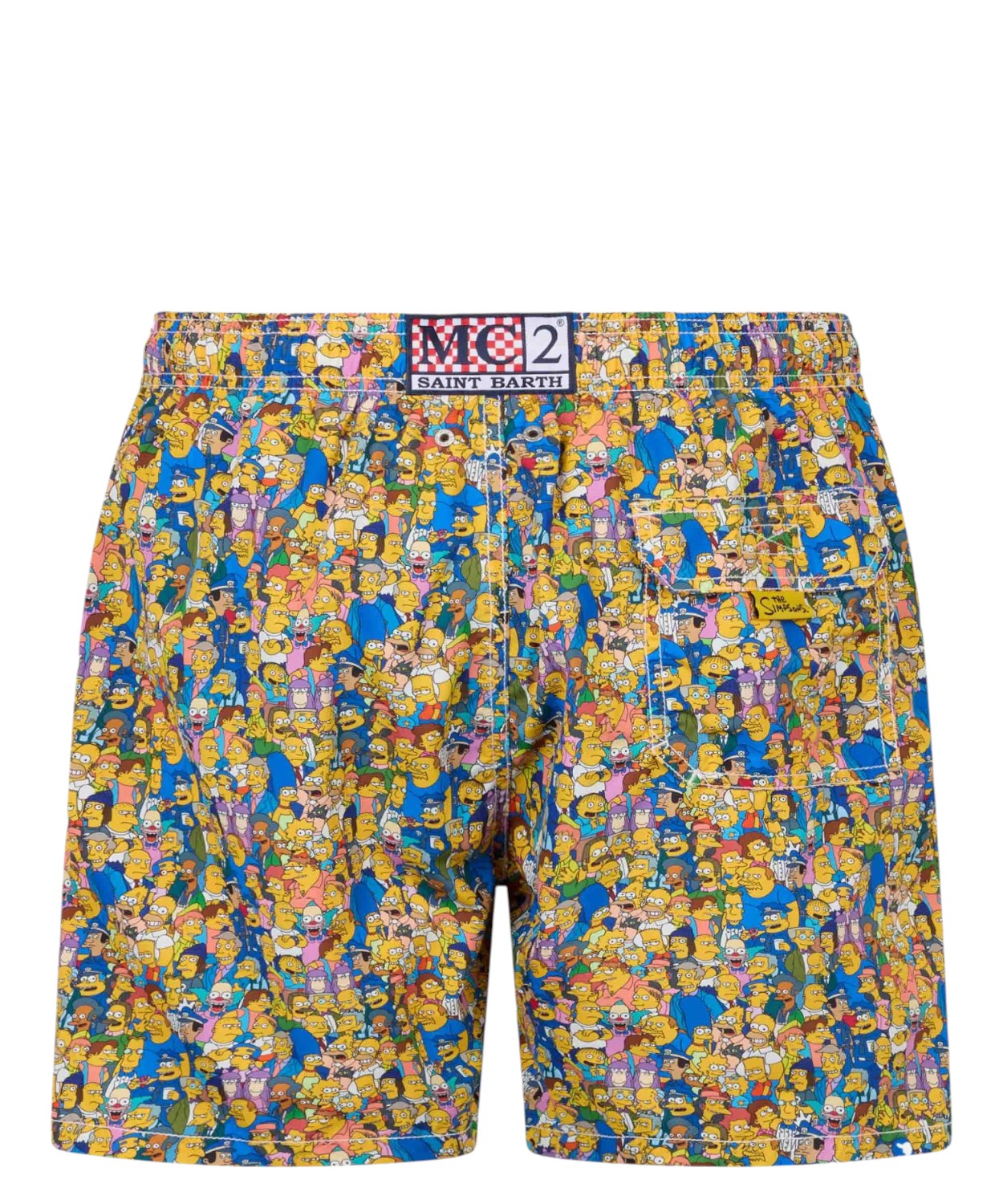 Costume Homme MC2 Saint Barth Ultraléger avec Motif Simpson