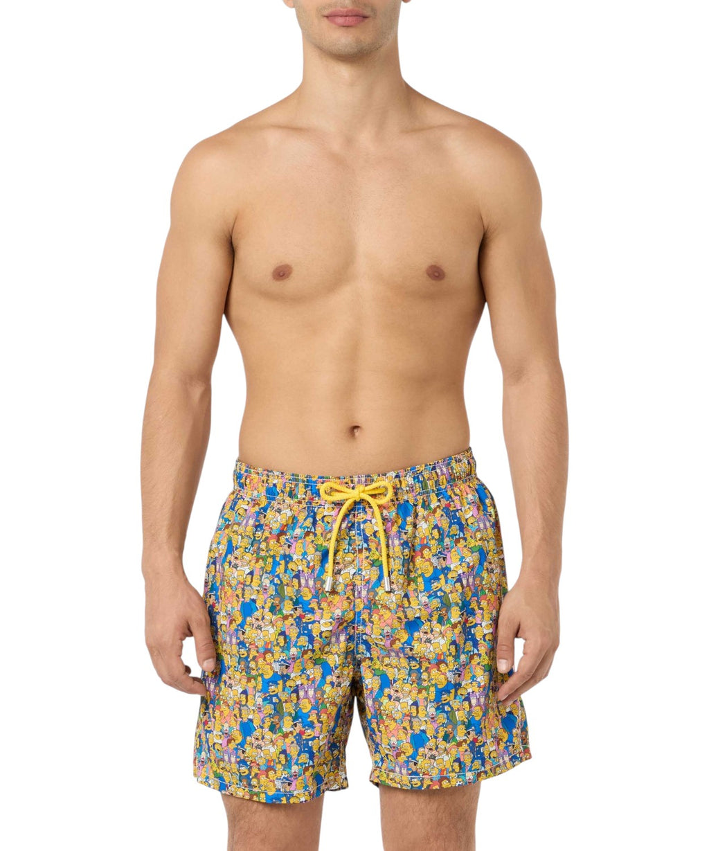 Costume Homme MC2 Saint Barth Ultraléger avec Motif Simpson