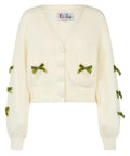 Cardigan da Donna Lyza Elasticizzato con Fiocchi-Mc2 Saint Barth-Maglieria-Vittorio Citro Boutique