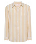 Camicia in Lino Meredith a Righe Beige-Mc2 Saint Barth-Camicie-Vittorio Citro Boutique