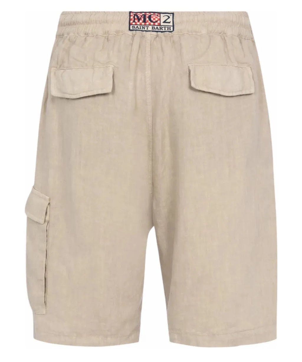 Bermuda Uomo in Lino Marseille-Mc2 Saint Barth-Shorts-Vittorio Citro Boutique