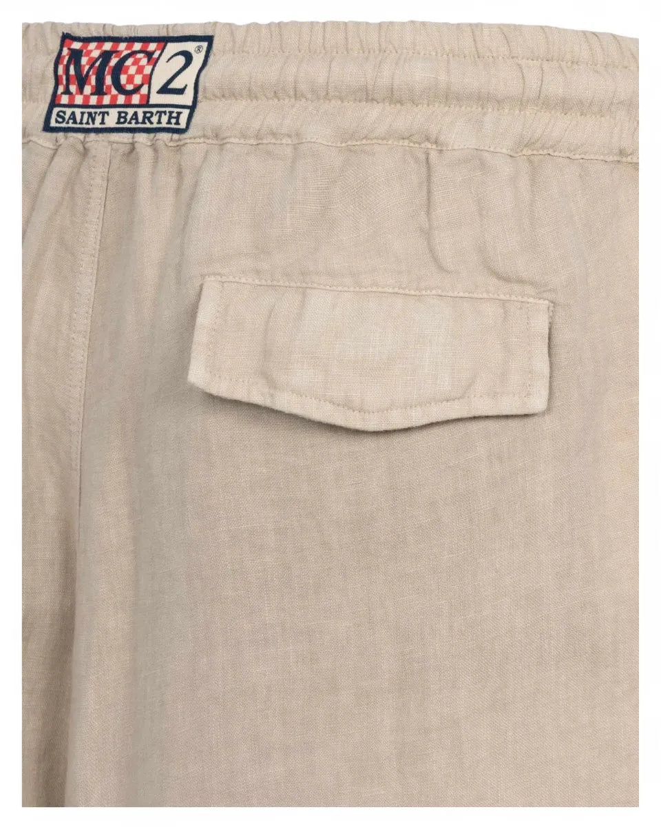 Bermuda Uomo in Lino Marseille-Mc2 Saint Barth-Shorts-Vittorio Citro Boutique