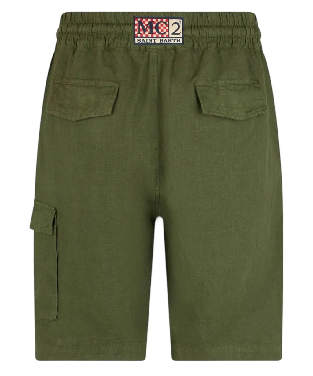 Bermuda Uomo in Lino Marseille-Mc2 Saint Barth-Shorts-Vittorio Citro Boutique