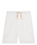 Bermuda homme Marseille en pur lin avec cordon de serrage
