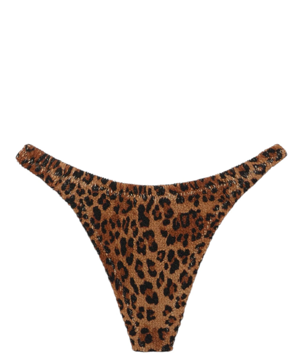 Slip bikini Naomi Cheeky léopard pour femmes