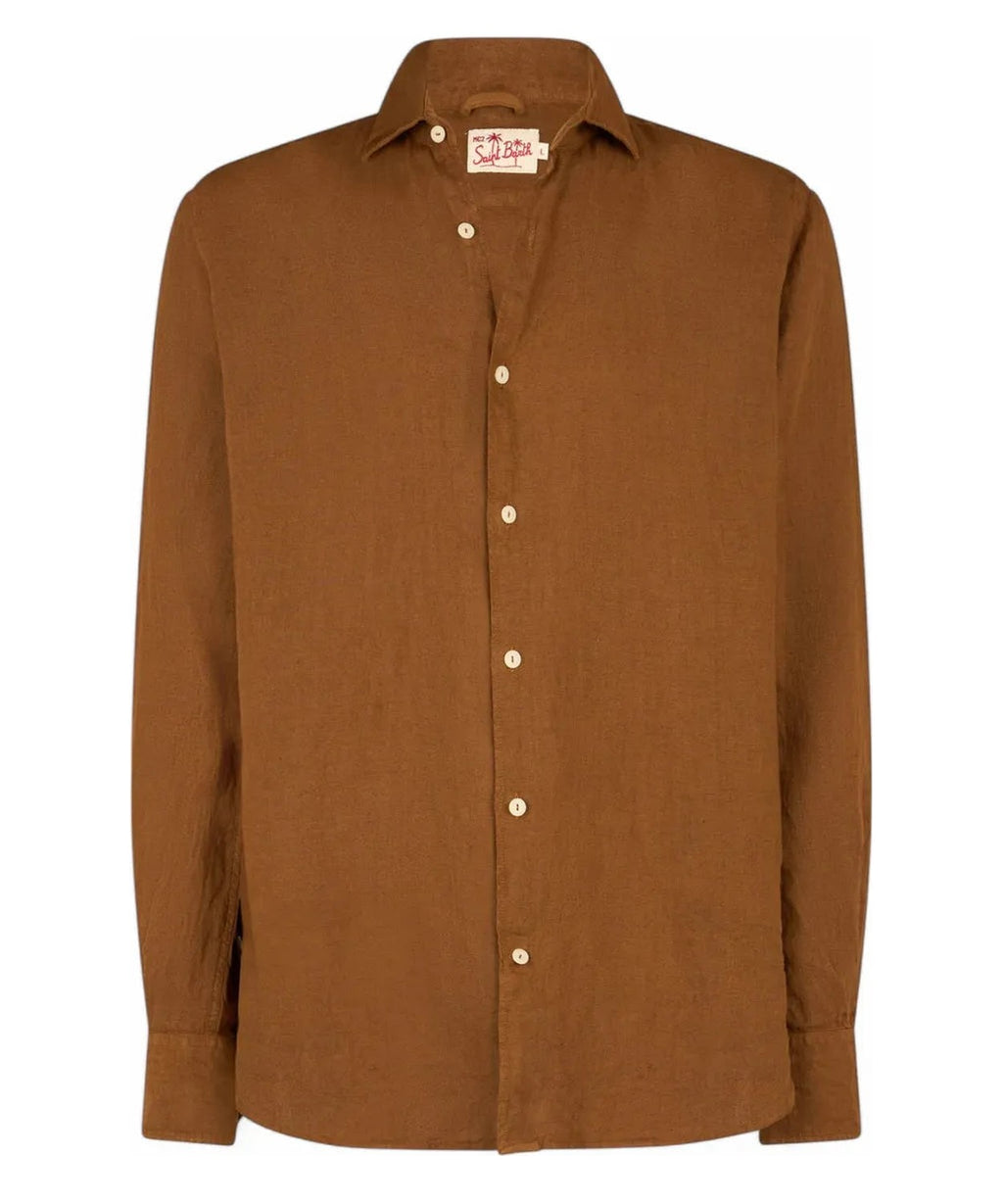 Camicia Uomo in Lino Pamplona-Mc2 Saint Barth-Camicie-Vittorio Citro Boutique