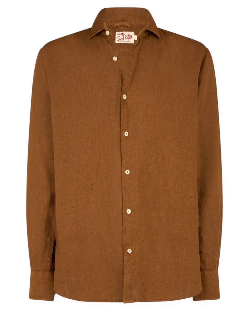 Camicia Uomo in Lino Pamplona-Mc2 Saint Barth-Camicie-Vittorio Citro Boutique