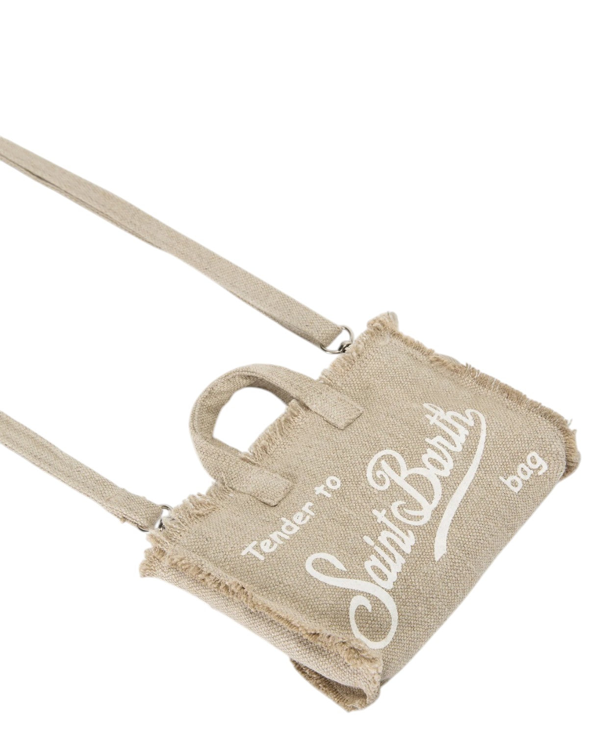 Sac téléphone MC2 Saint Barth en lin avec logo