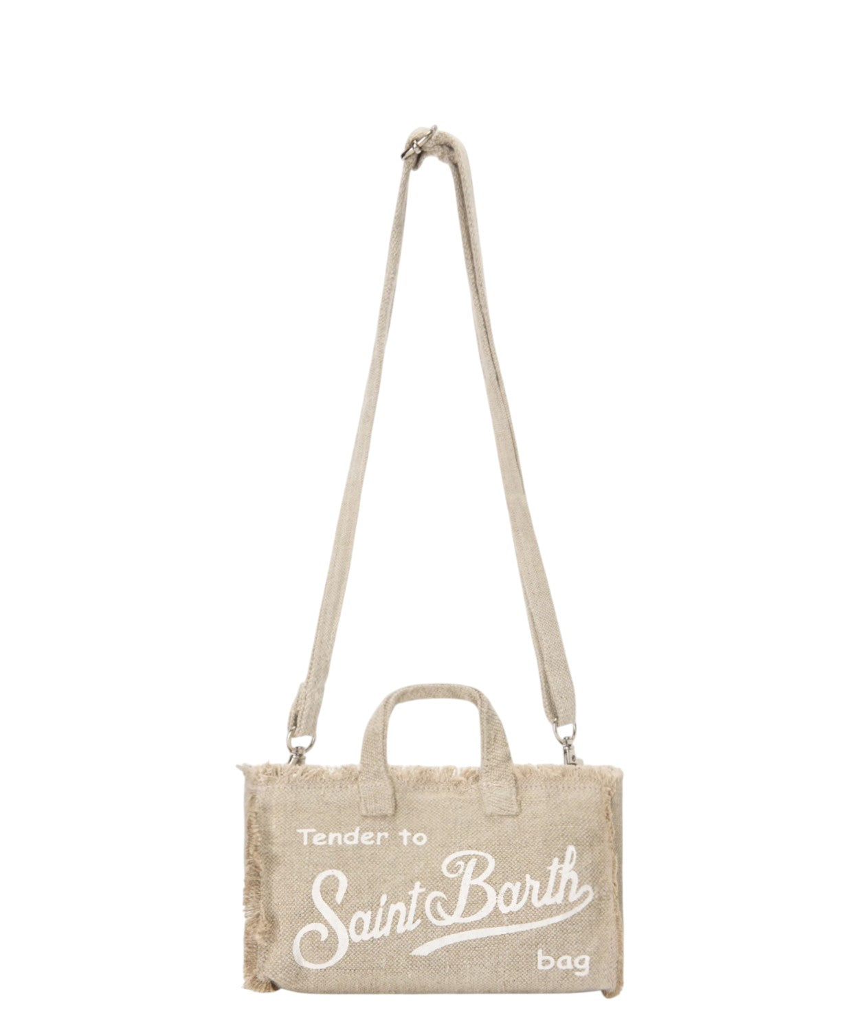 Sac téléphone MC2 Saint Barth en lin avec logo