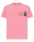 T-shirt “Aperitivo a Portofino” | Portofino Gin Edition-Mc2 Saint Barth-T-shirt-Vittorio Citro Boutique