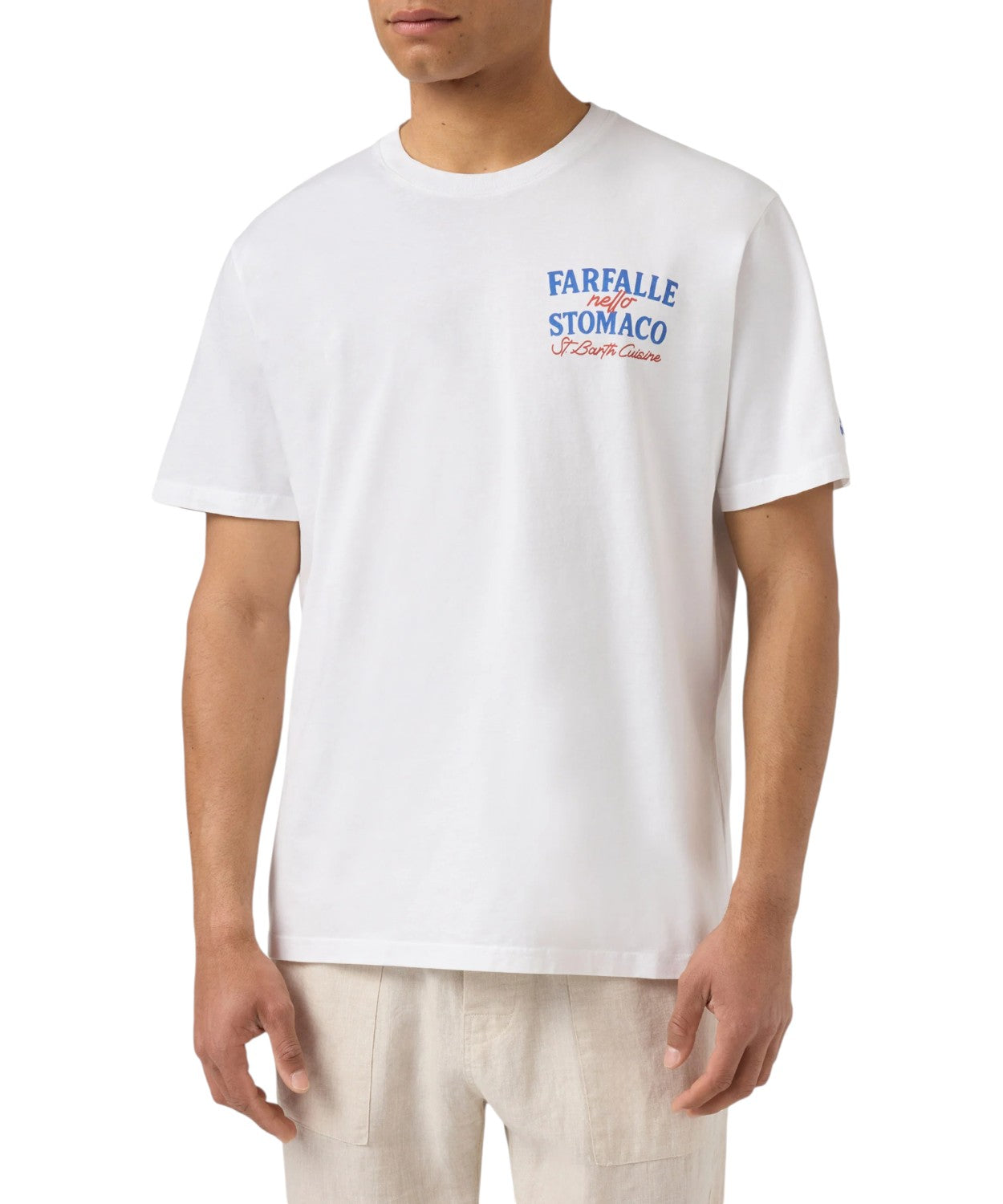 T-shirt homme Portland MC2 Saint Barth avec impression estivale