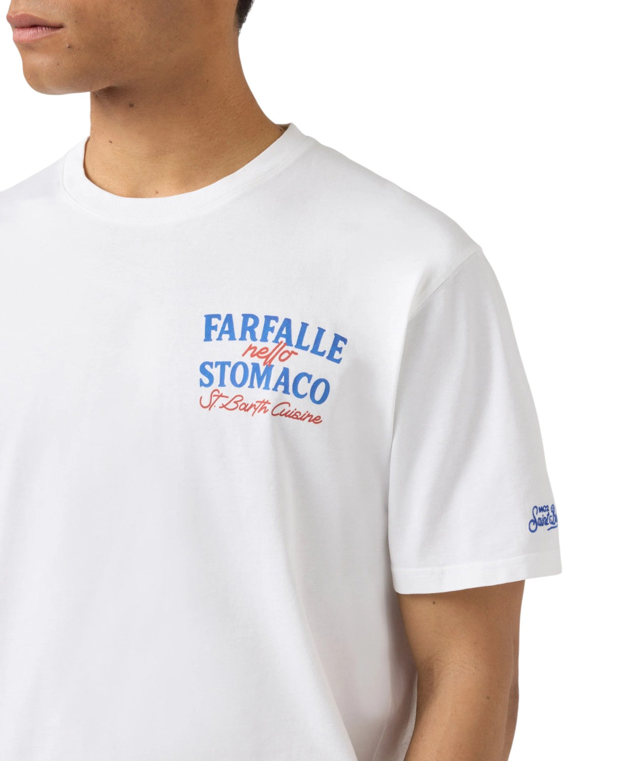 T-shirt homme Portland MC2 Saint Barth avec impression estivale