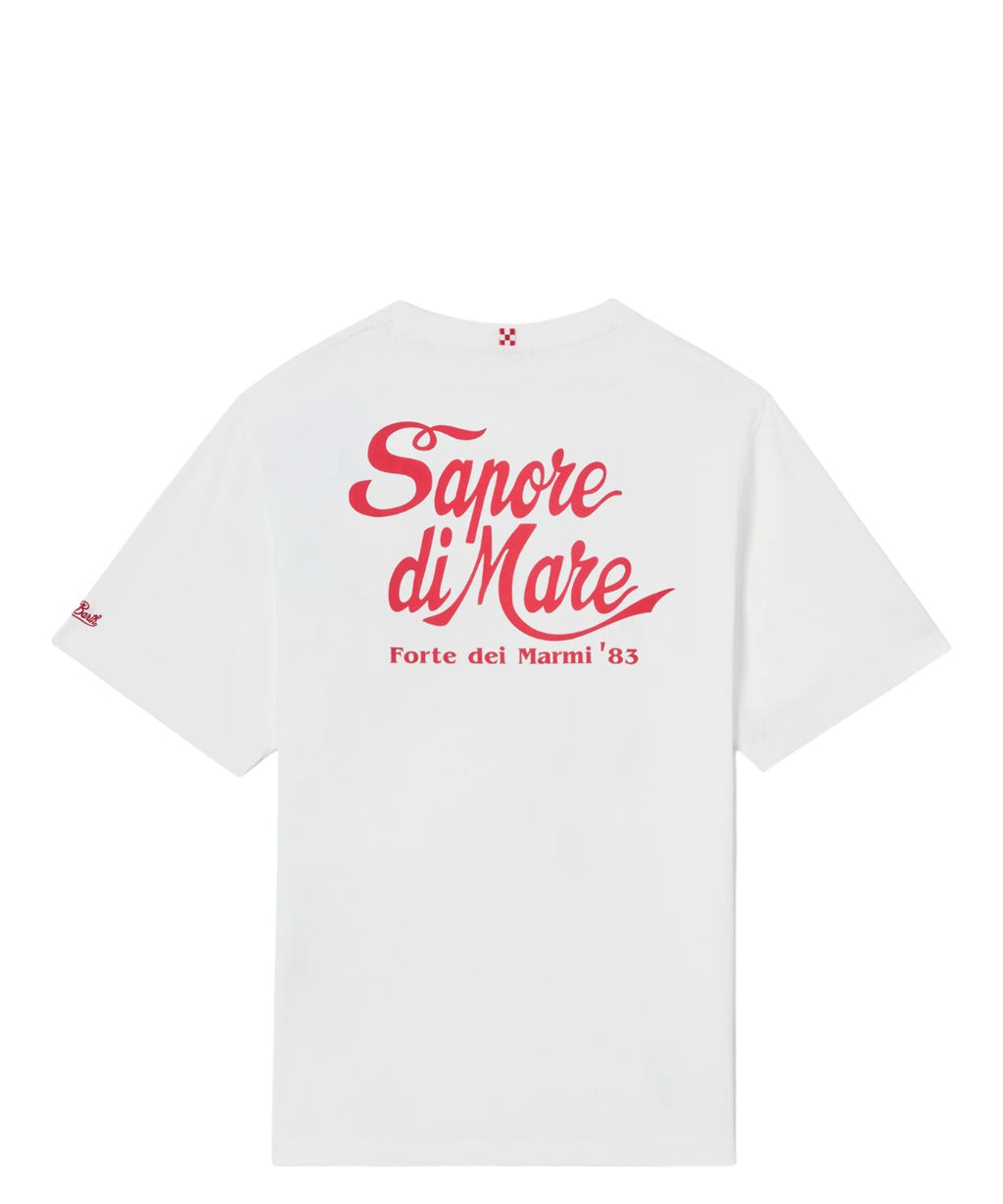 T-shirt homme Portland MC2 Saint Barth avec impression iconique