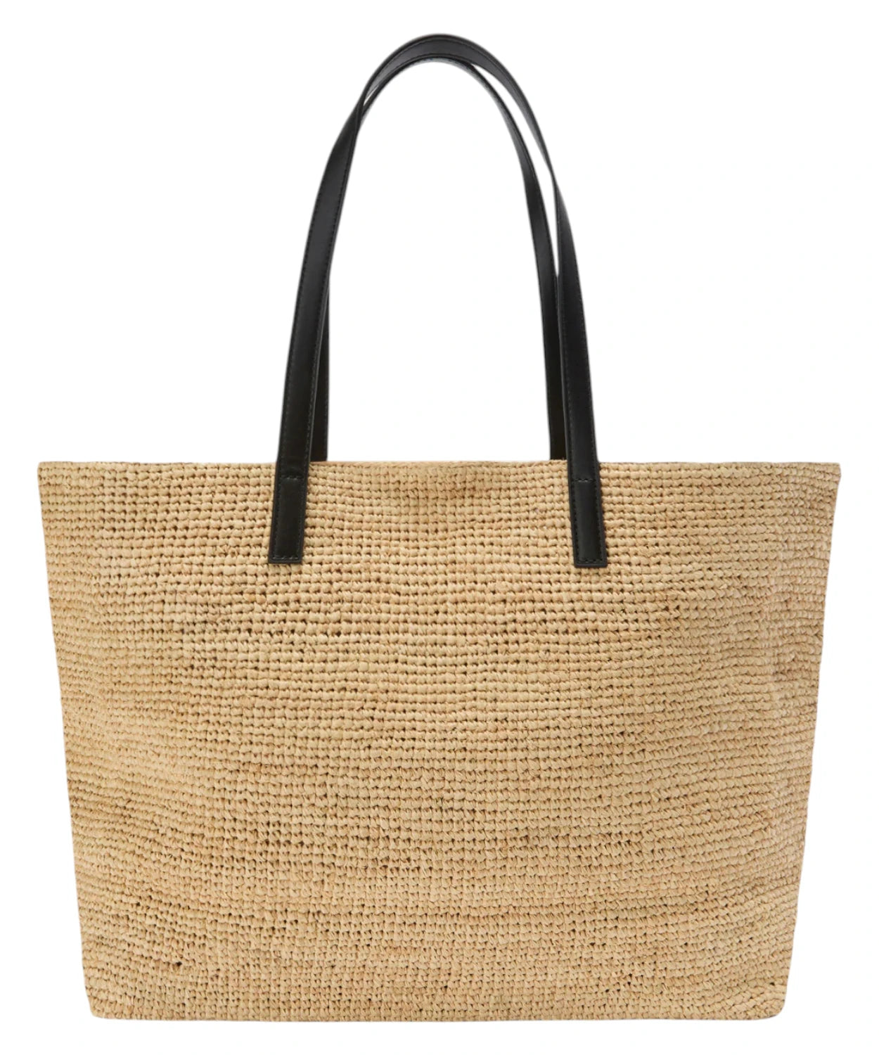 Sac City en raphia avec logo brodé