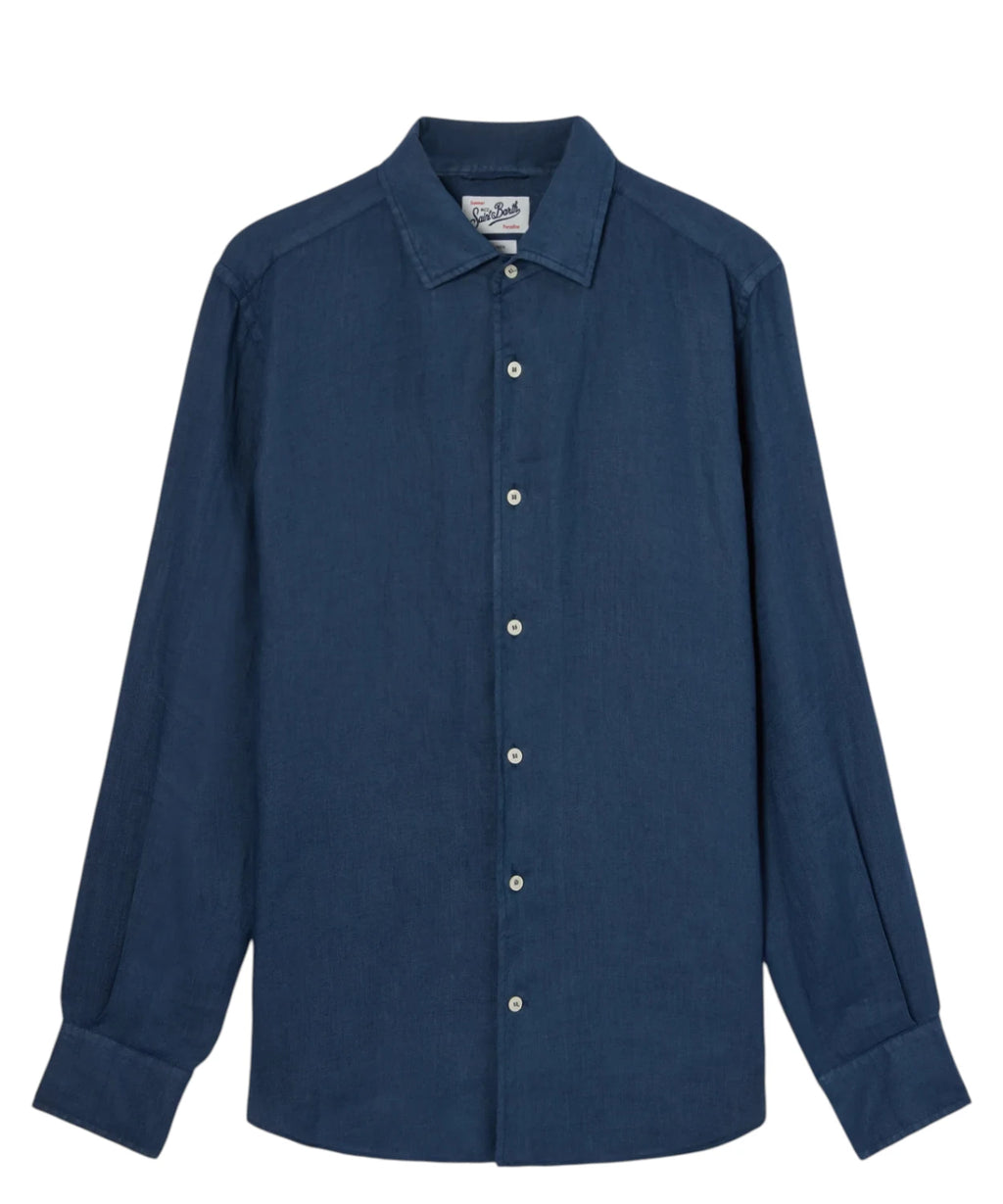 Chemise en lin homme MC2 Saint Barth Raphael