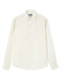 Chemise Homme MC2 Saint Barth Raphael en Lin — Crème
