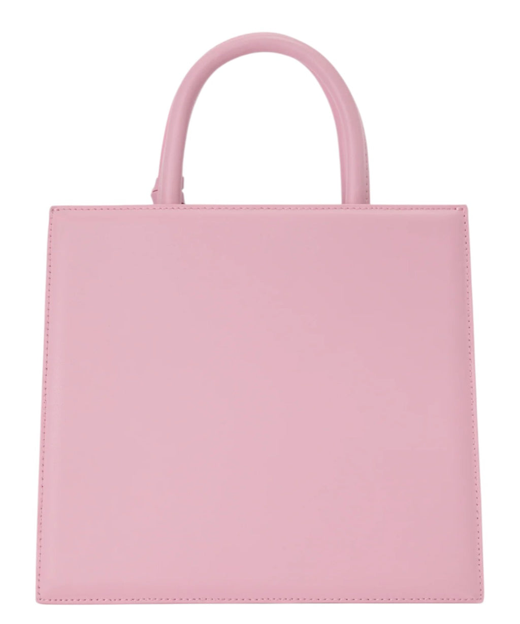 Sac Shop Midi Cuir Rose MC2 Saint Barth