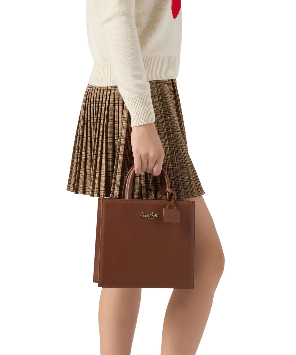 Shop Bag Midi in Pelle con Tracolla Removibile-Borse a mano-Mc2 Saint Barth-Vittorio Citro Boutique