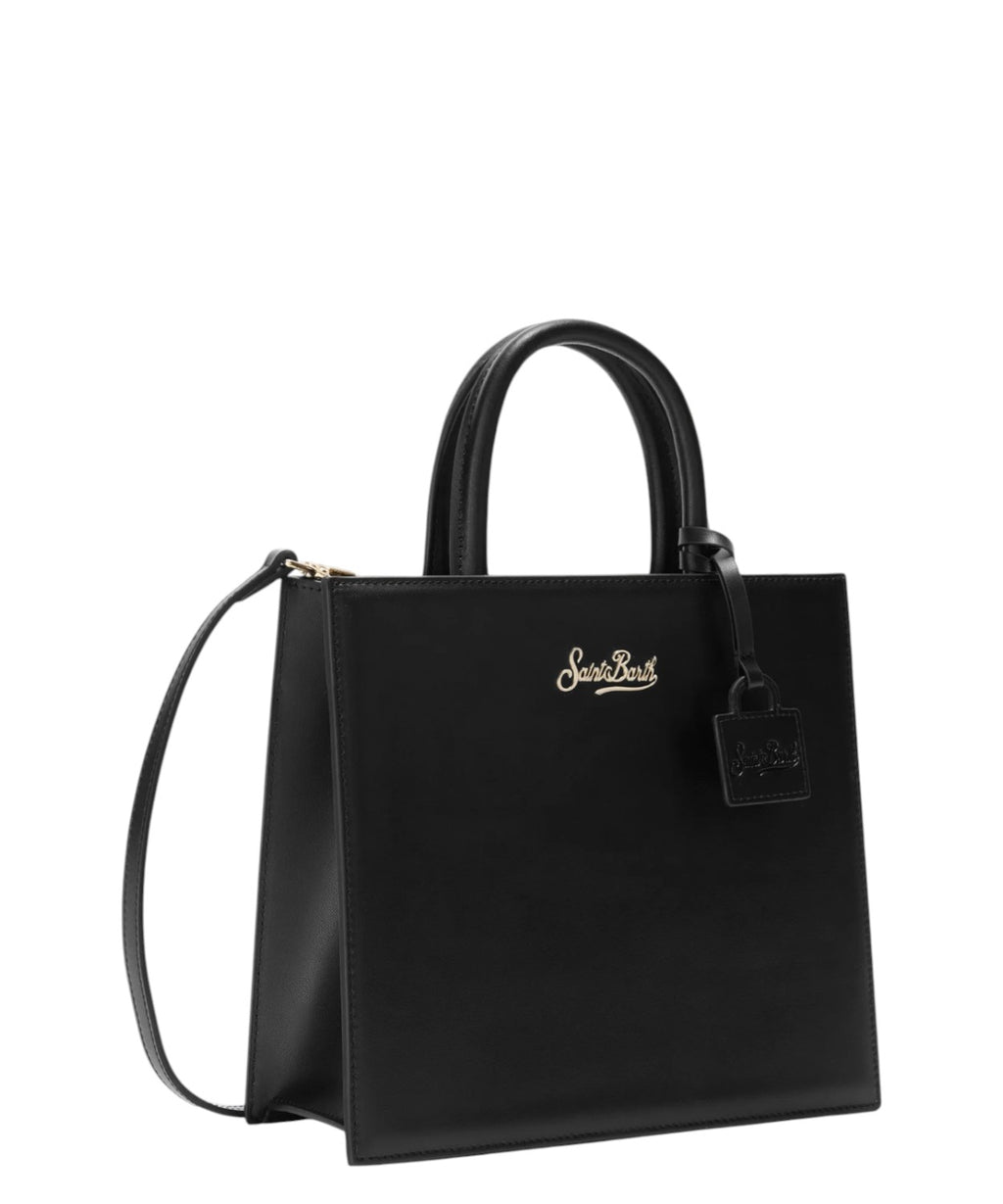 Shop Bag Midi in Pelle con Tracolla
