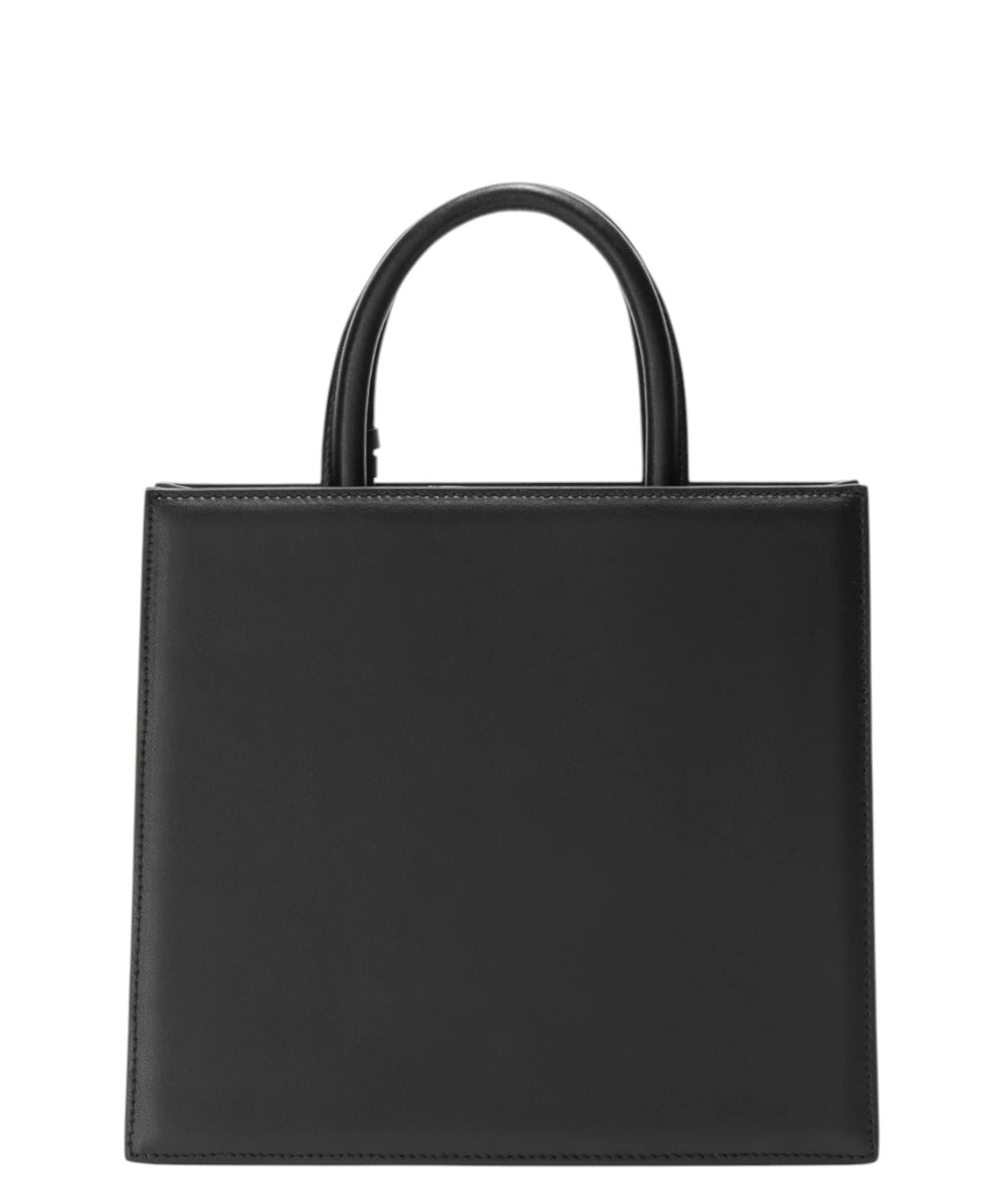 Shop Bag Midi in Pelle con Tracolla