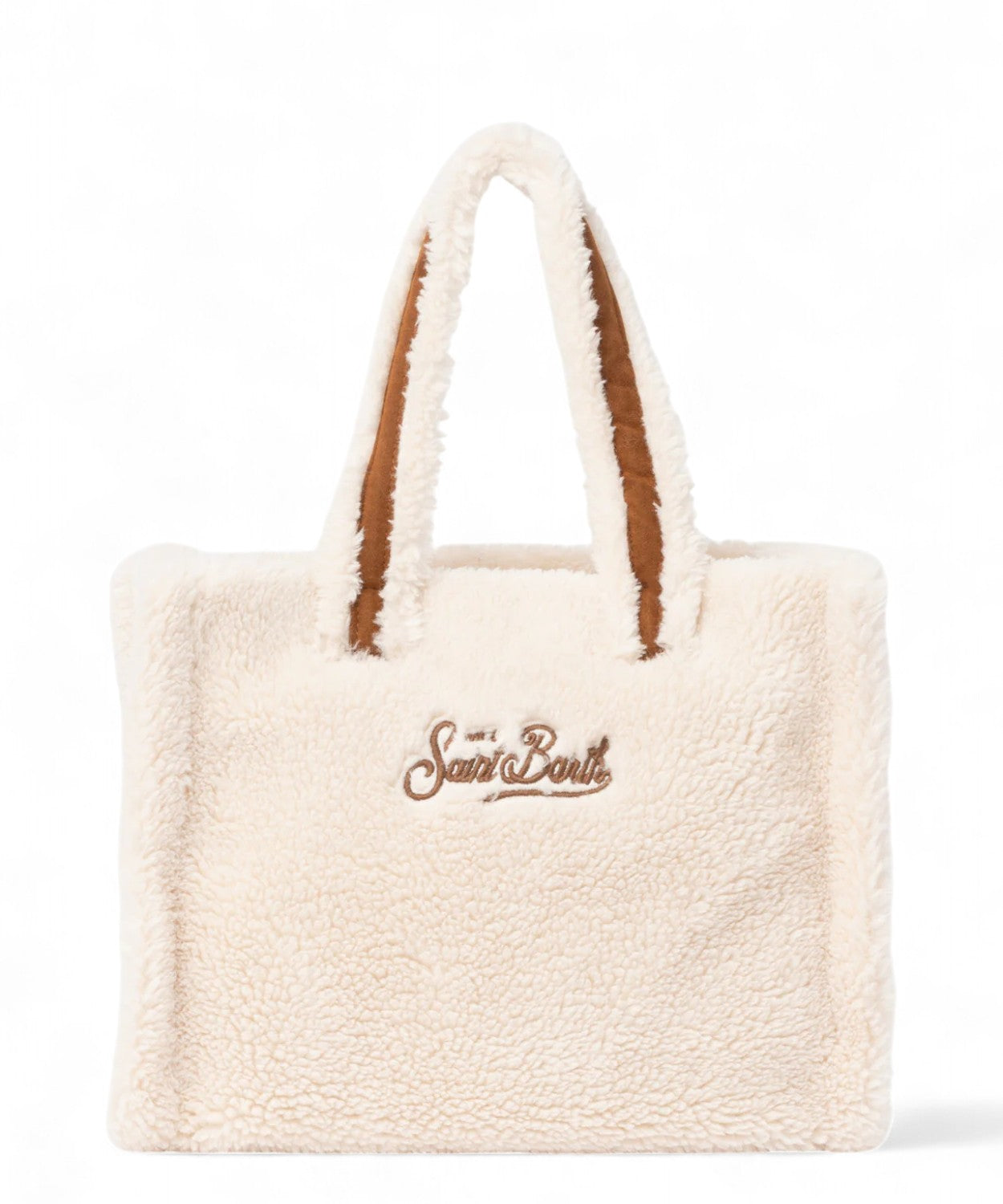 Borsa Colette Teddy con Maxi Logo-Borse a spalla-Mc2 Saint Barth-Vittorio Citro Boutique