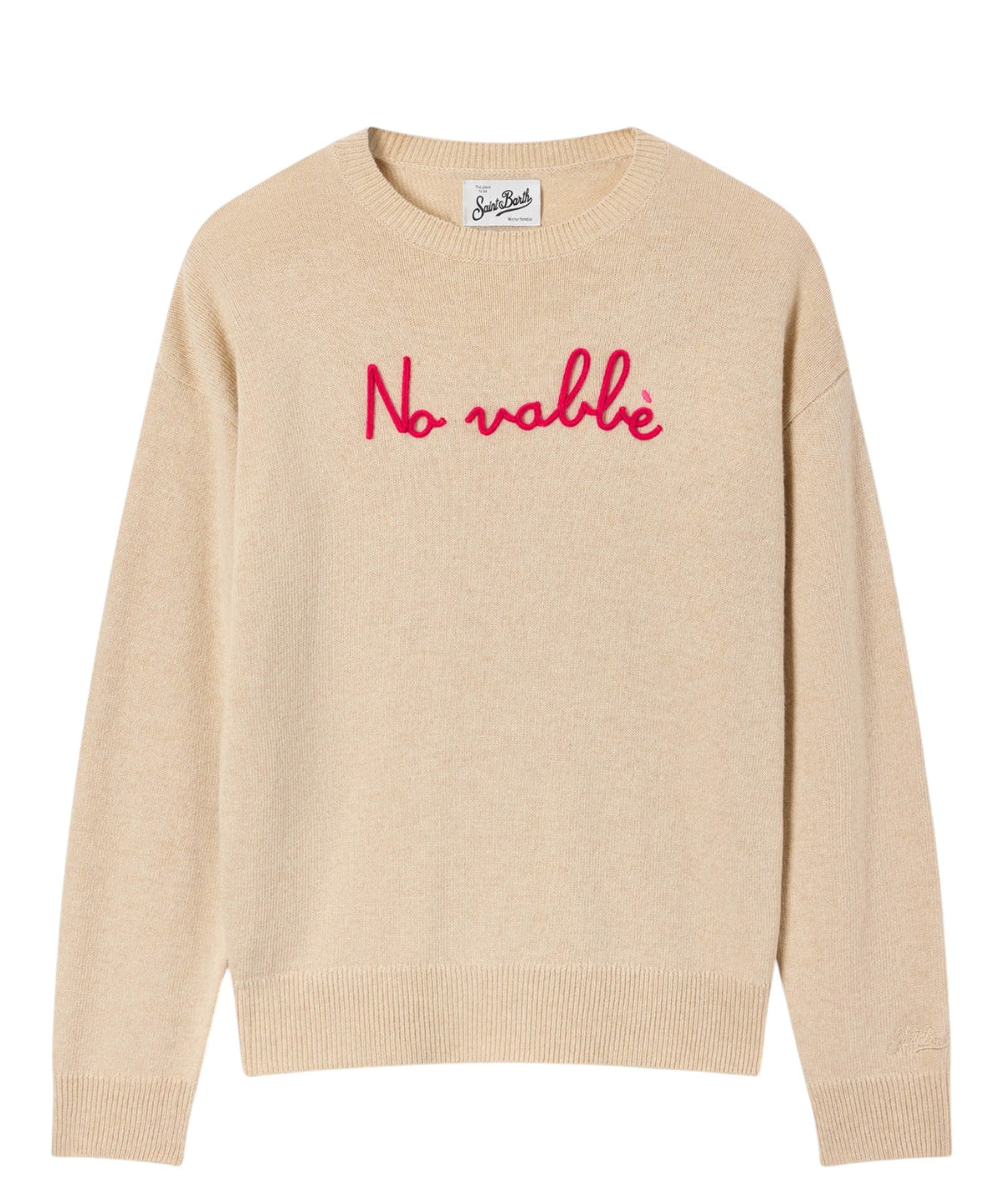 Mc2 Saint Barth Maglia Girocollo Tessa in Misto Cashmere No Vabbe