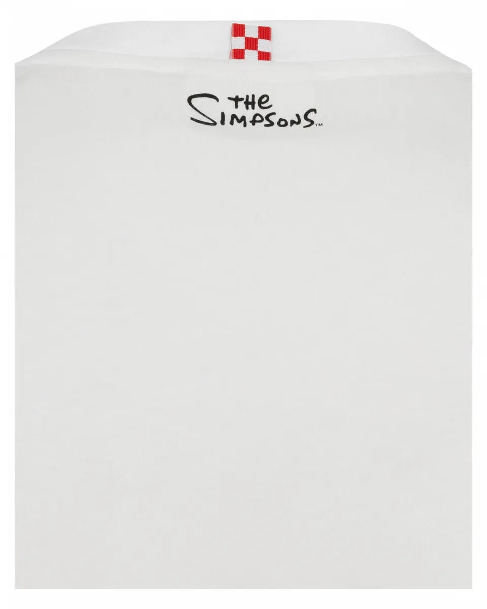 T-shirt Special Edition Homer Surfer in Cotone Organico-Mc2 Saint Barth-T-shirt-Vittorio Citro Boutique