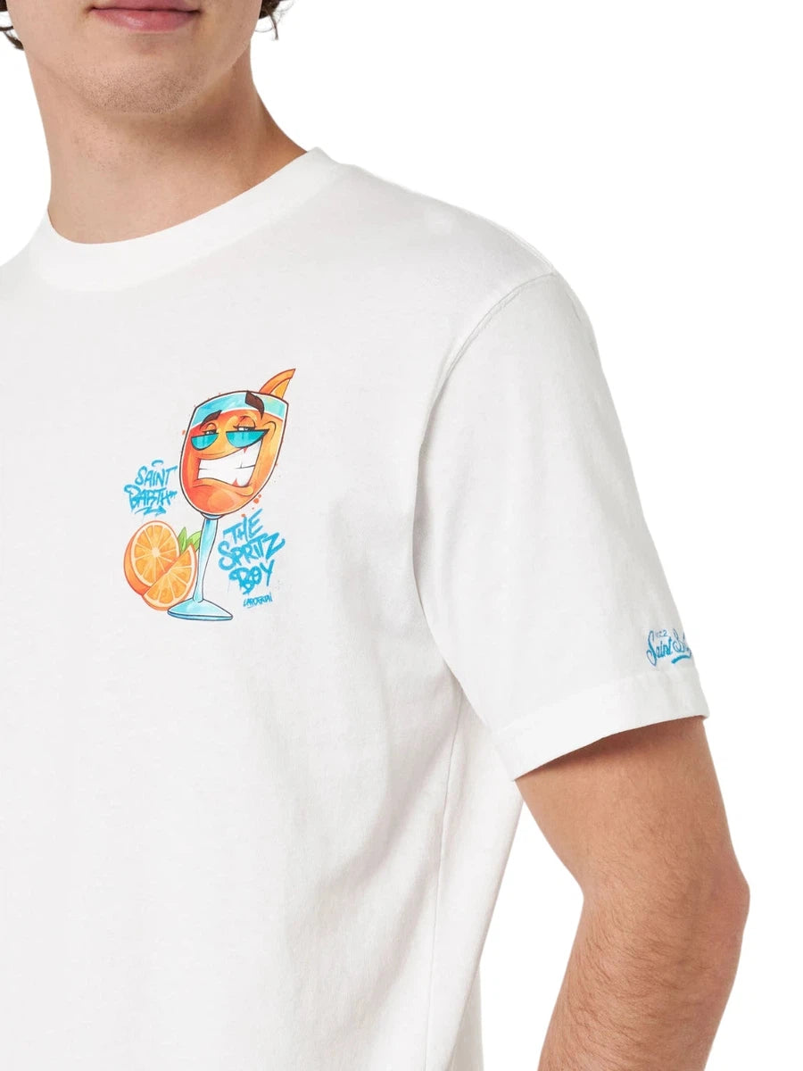 T-shirt Cryptopuppets Spritz Edizione Speciale-Mc2 Saint Barth-T-shirt-Vittorio Citro Boutique