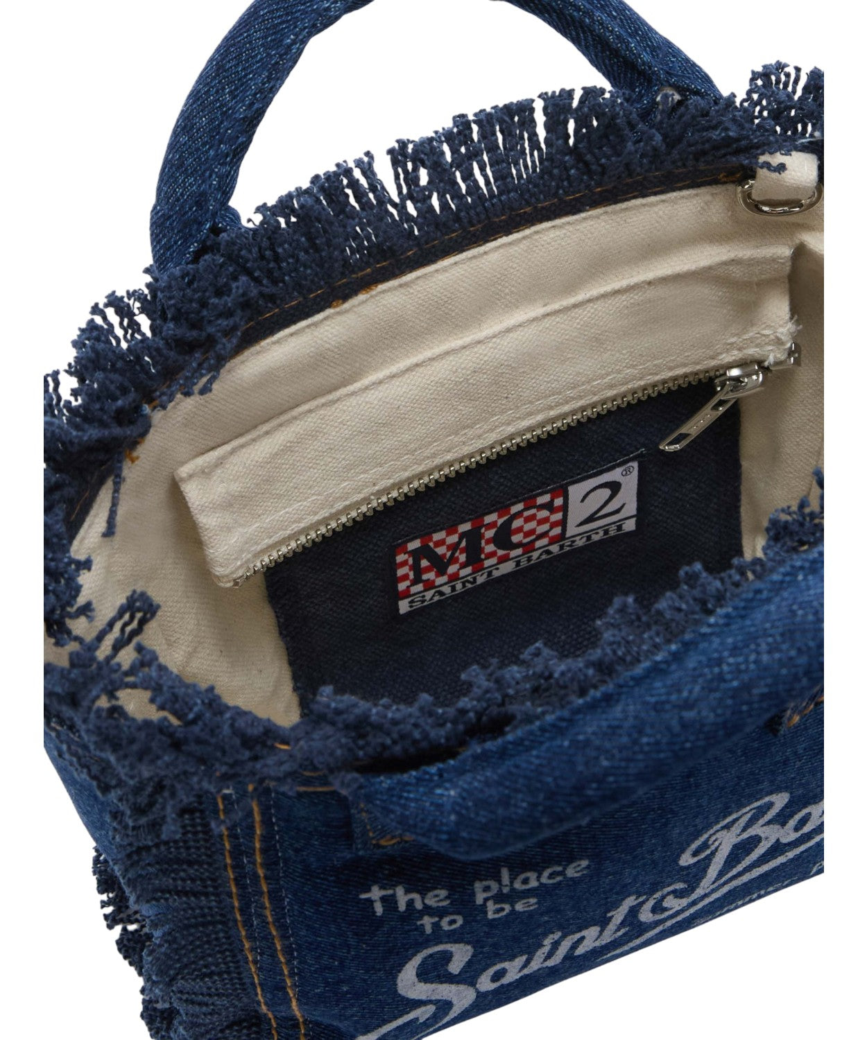 Vanity Mini MC2 Saint Barth en denim 100 % coton