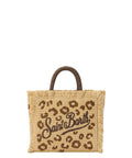 Borsa Vanity Mini Leopardata di MC2 Saint Barth