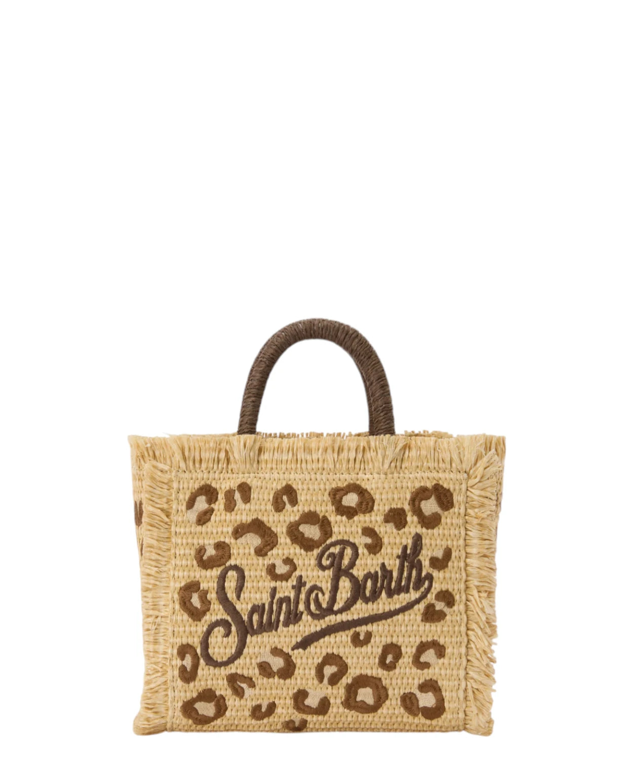 Borsa Vanity Mini Leopardata di MC2 Saint Barth