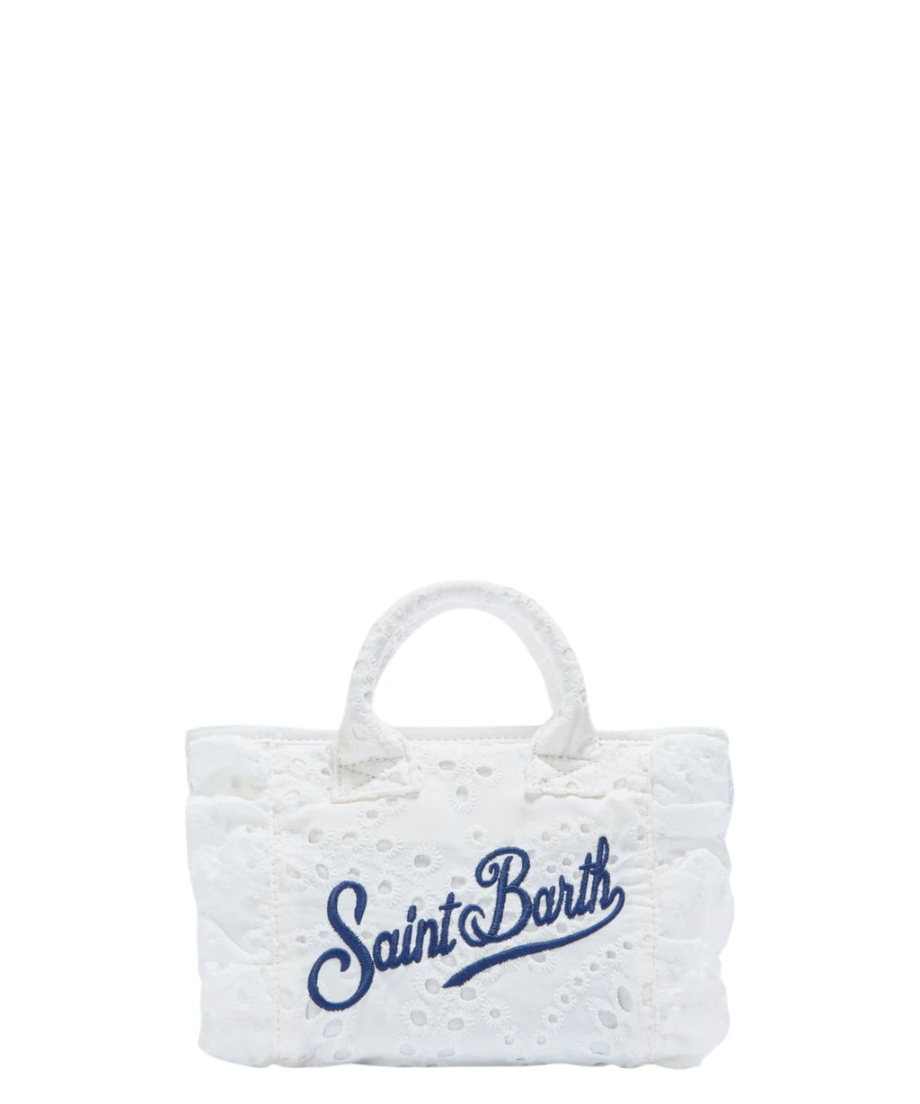Vanity Mini Mc2 Saint Barth en Sangallo avec Volants