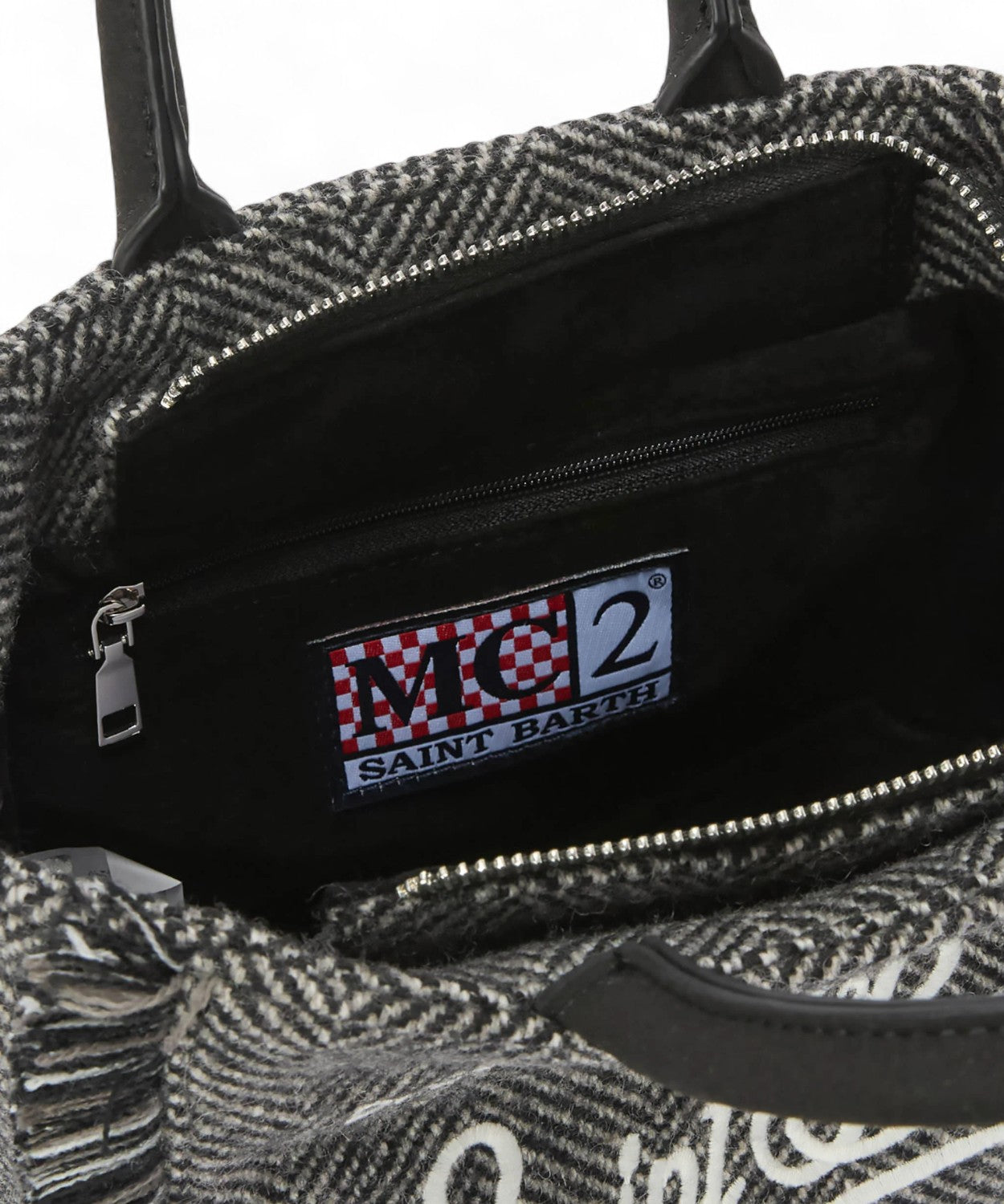 Vanity Wool Herringbone-Mc2 Saint Barth-Borse a mano-Vittorio Citro Boutique