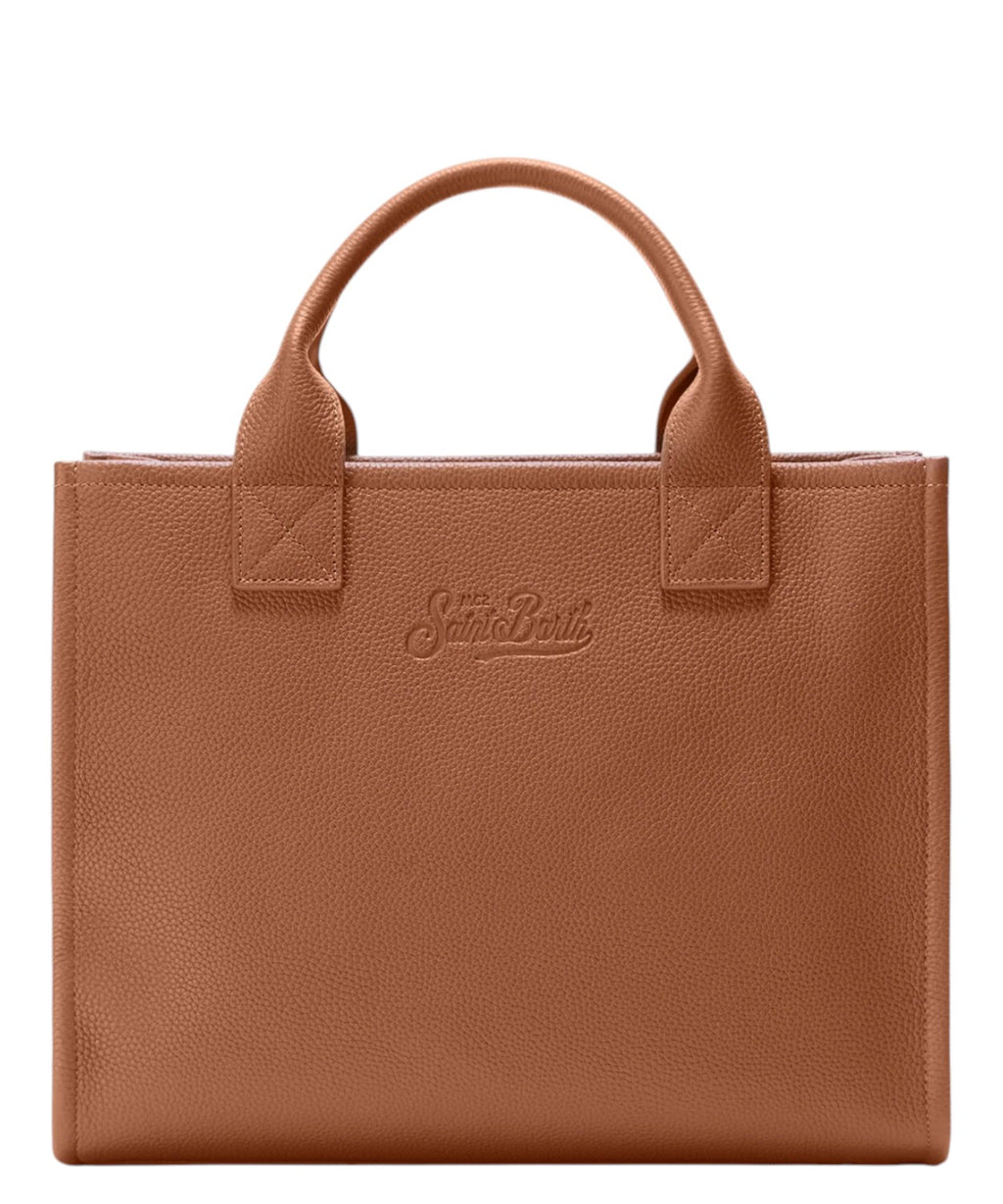 Borsa Vanity Bag Large in Pelle con Tracolla