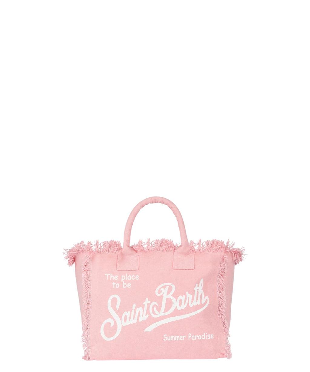 MC2 Saint Barth Mini Vanity Bag en toile avec bandoulière