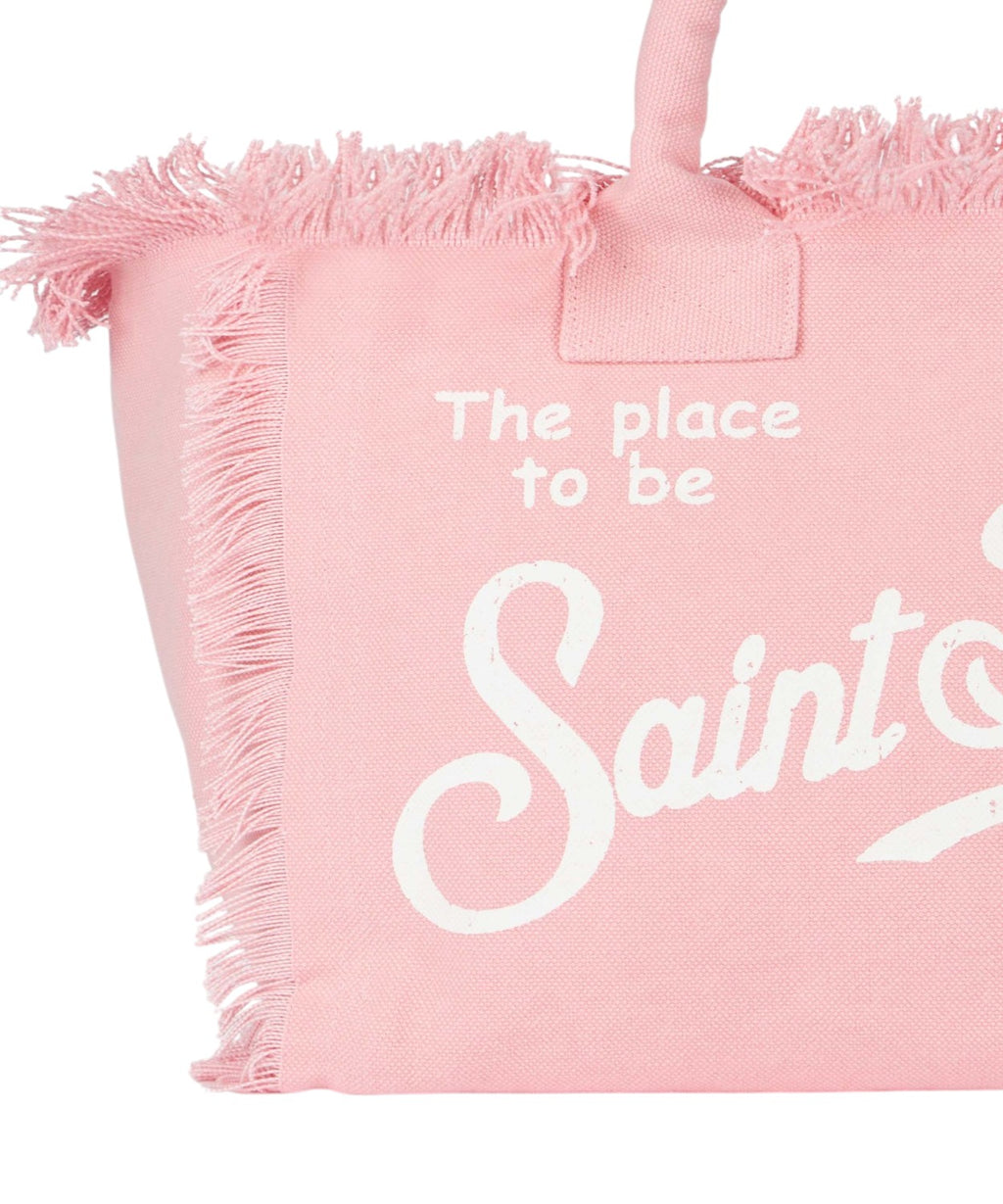 MC2 Saint Barth Mini Vanity Bag en toile avec bandoulière
