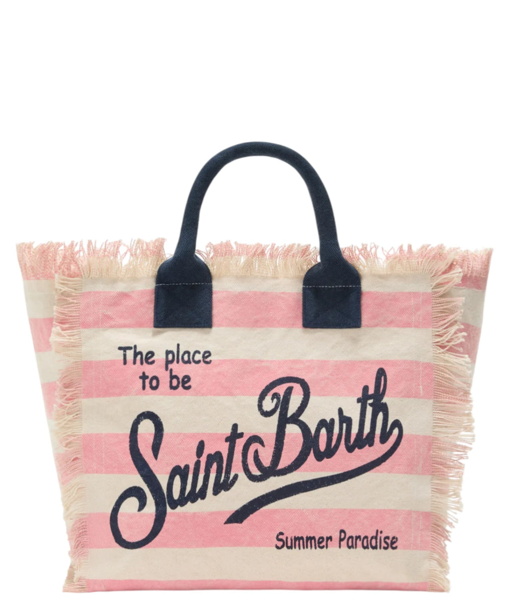 Sac Vanity MC2 Saint Barth en toile rayée
