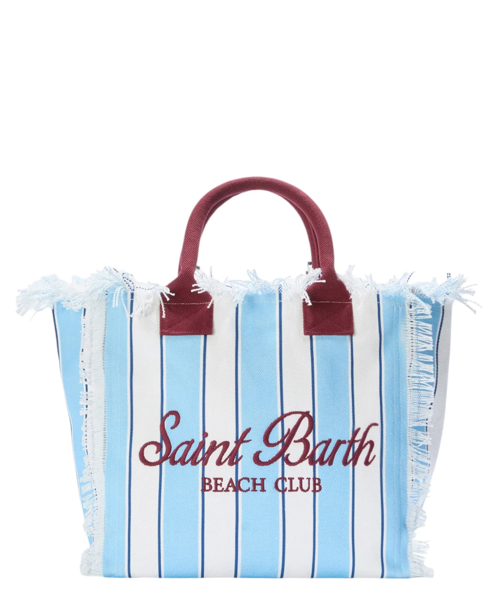 MC2 Saint Barth Vanity Bag Rayures en Toile