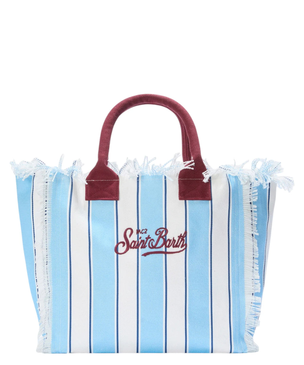 MC2 Saint Barth Vanity Bag Rayures en Toile