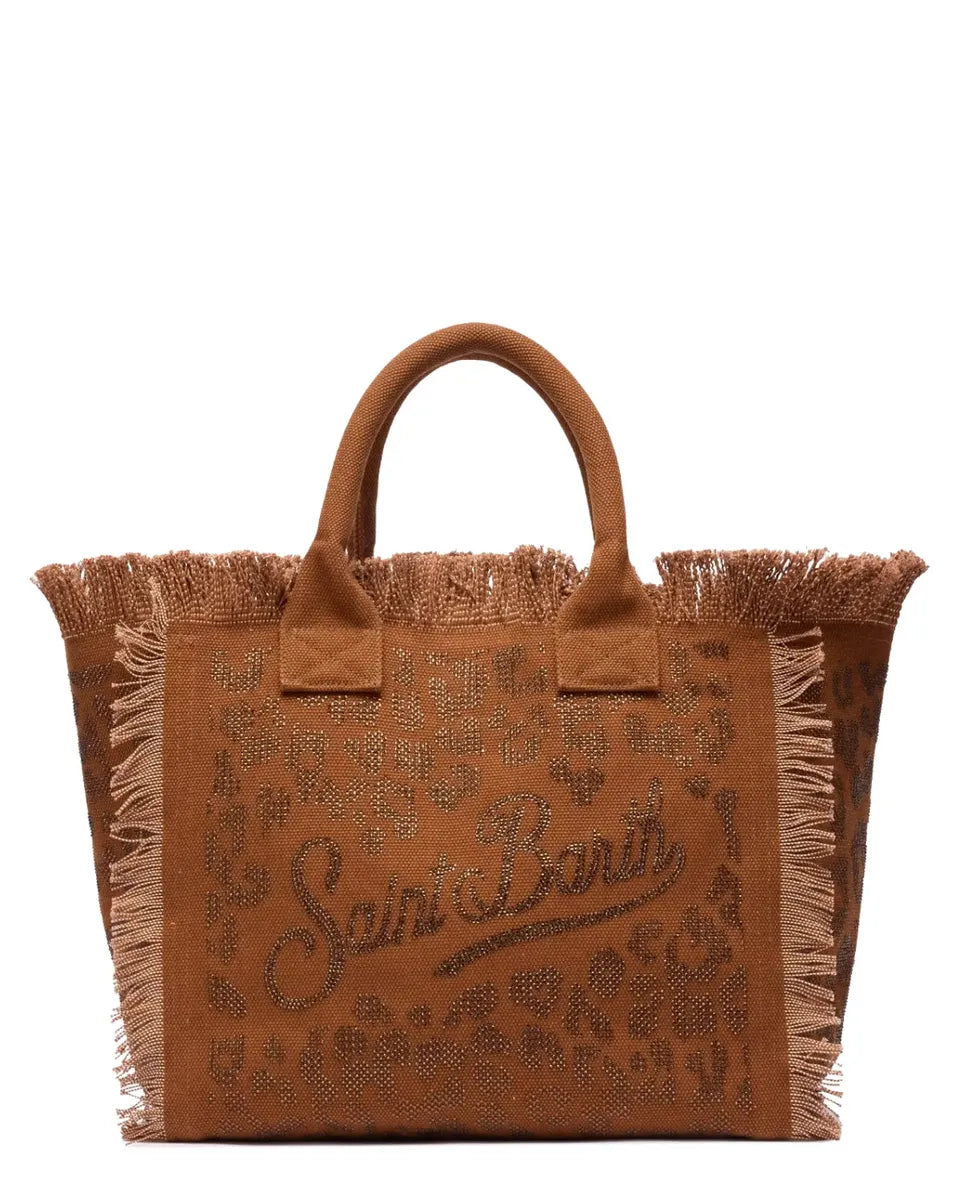 Borsa a spalla Vanity con strass leopardati-Mc2 Saint Barth-Borse a spalla-Vittorio Citro Boutique